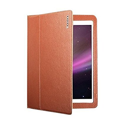 Yoobao Executive Genuine Leather Case for Apple iPad Air/iPad 5 Tablet with Auto Wake/Sleep Function – Brown