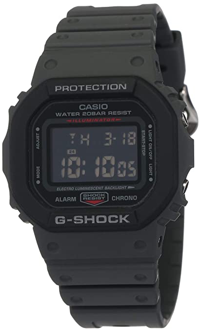 Casio G-Shock Digital Black Dial Unisex's Watch-DW-5610SU-8DR (G1016)