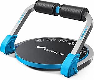 MERACH Sit Up Machine, Ab Machine, Adjustable Resistance, Automatic Rebound, Ab Crunch Machine for Stomach Workout, Ab Workout Equipment for Home Gym