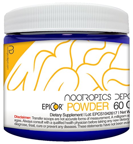 EpiCor Powder 30 Grams | Proven Immune Health Supplement | Powerful Antioxidant | Supports Gut, Respiratory and Sinus Health | Yeast Fermentate