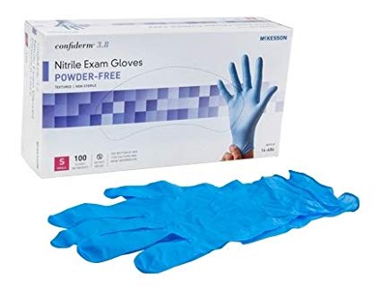 McKesson Confiderm® 3.8 Nitrile Exam Gloves - Item Number 14-688CS - Large - 1000 Each / Case