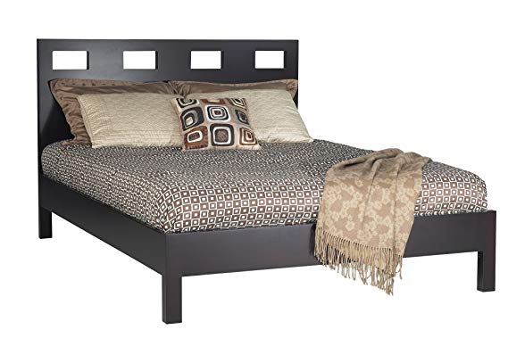 Modus Furniture Riva Platform Bed, Espresso, King