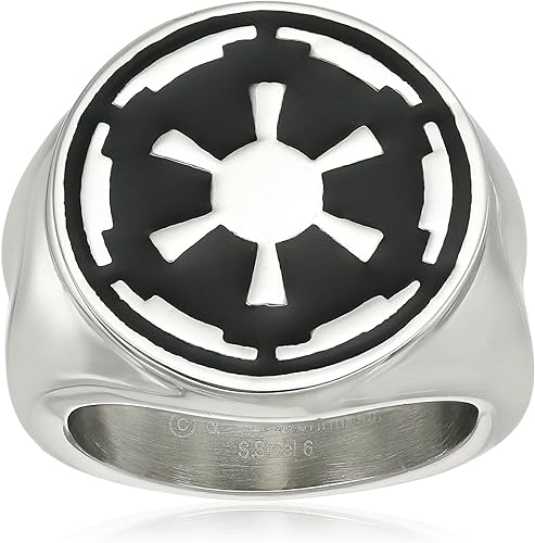 Star Wars Jewelry Imperial Symbol Stainless Steel Ring