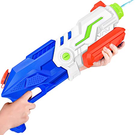ROOYA BABY Water Gun Super Soaker 37ozHigh Capacity Squirt Guns for Kids Adults Water Soaker Blaster Toy Summer Swimming Pool Beach Sand Outdoor Water Fighting Play Toys Gifts for Boys Girls Children