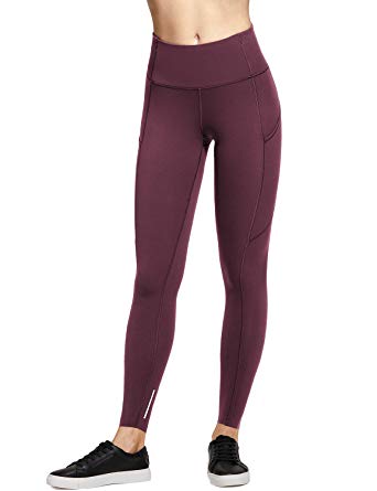 CRZ YOGA Women's Naked Feeling High-Rise 7/8 Tight Training Yoga Leggings with Out Pocket 25"