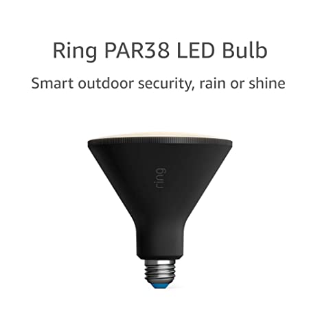 Ring PAR38 Smart LED Bulb, Black (Bridge required)