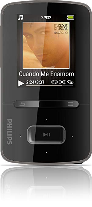 Philips GoGear Vibe 8GB MP3 Player SA3VBE08K/37 (Discontinued by Manufacturer)