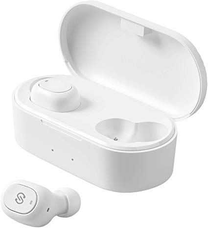 True Wireless Earphones Wireless Bluetooth Earbuds with Charging Case, Bluetooth Earbuds with Mic