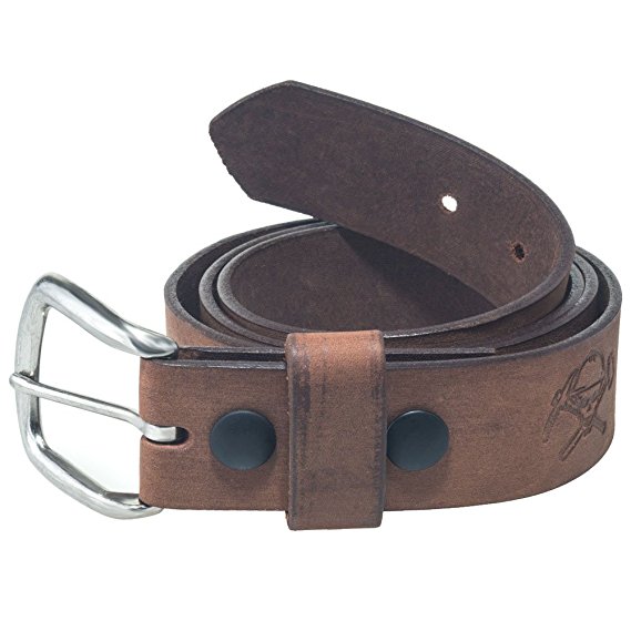 Working Person's 18223DS Premium Tan Chiefton Leather Belt - Made In The USA