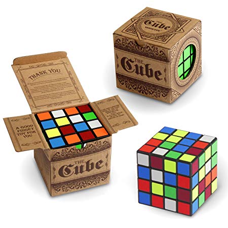 Speed Cube, Vamslove Kids Toys 4x4x4 Smooth Brain Teaser Puzzle Turns Quicker Smart Magic Cube, Best Easter Basket Stuff Birthday Christmas Gifts Toys for 2 3 4 5 6   Years Old Kids Boys Girls Adults