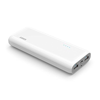 Anker 2nd Gen Astro E4 13000mAh 3A High Capacity Fast Portable Charger External Battery Power Bank with PowerIQ Technology - White