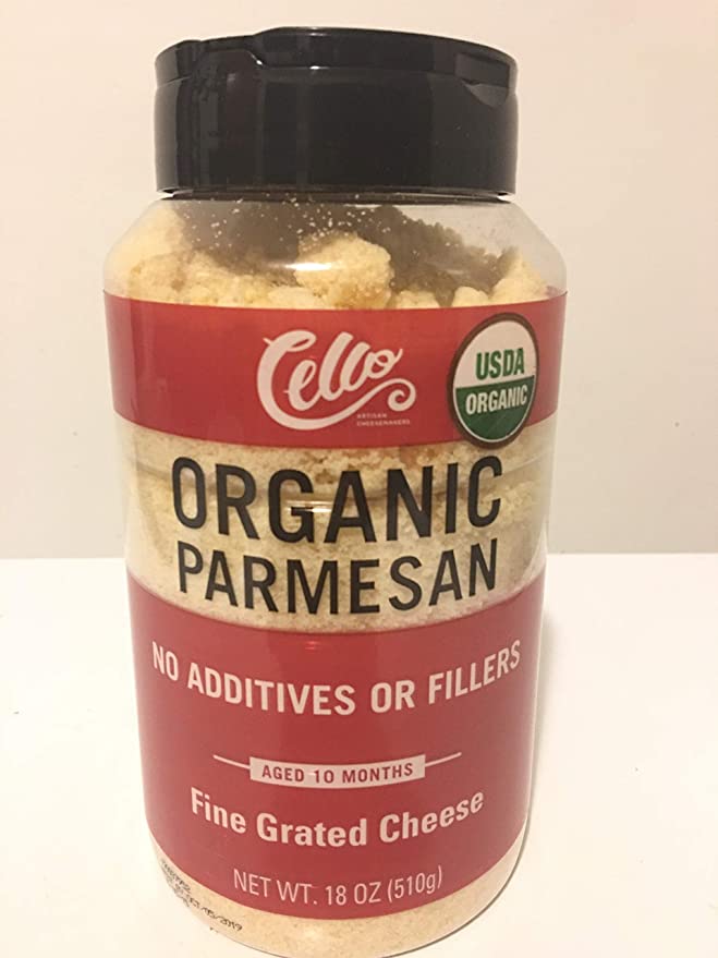 Cello Organic Parmesan Cheese 18oz