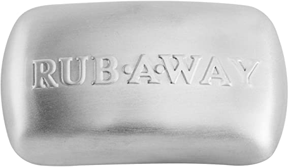 AMCO Rub-a-Way Bar Stainless Steel Odor Absorber, Mini