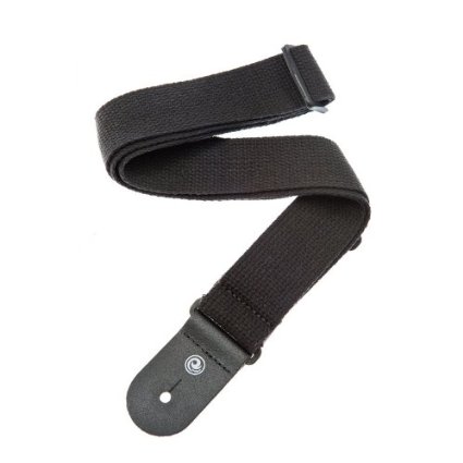 Planet Waves Cotton Guitar Strap, Black