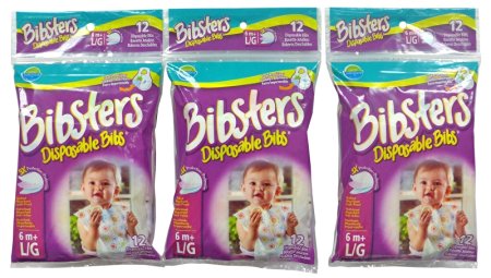 Neat Solutions Bibsters Disposable Bib - 36 ct