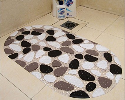 LUOYIMAN PVC Non-toxic and Environmentally Bathroom Non-slip Mat Massage Pad Toilet Non-slip Mats