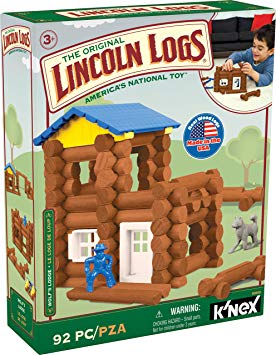 Lincoln Logs Wolf's Lodge - 92 Pieces