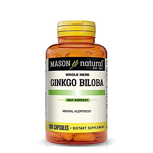 Mason Natural, Ginkgo Biloba, 3Pack (180 Capsules)