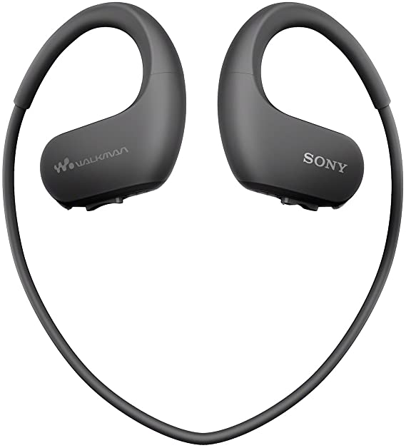 Sony NW-WS414 Waterproof All-in-One MP3 Player, 8 GB - Black