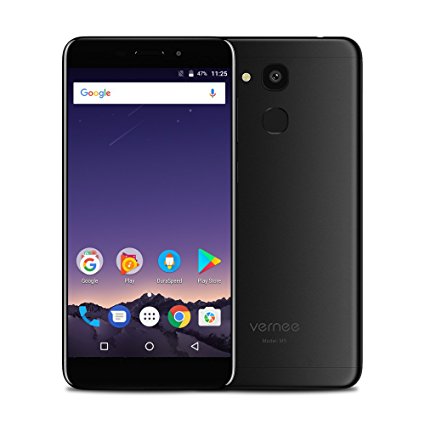 Vernee M5 4G Unlocked Smartphone 5.2 inch HD Screen Android 7.0 MTK6750 Octa-core 1.5GHz 4GB RAM 64GB ROM 13.0MP 8.0MP Camera 3300mAh Battery GPS Touch ID Breathing Lamp WiFi Mobile Phone
