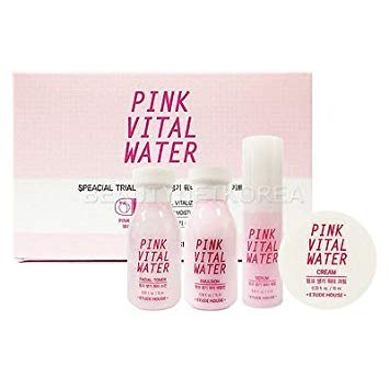 Etude House Pink Vital Water Special Trial Kit [4 items]