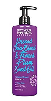 Not Your Mother's Volumizing Shampoo Linseed Chia and French Plum, 16 Ounce Bottle