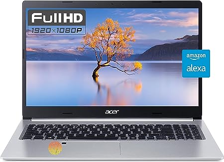 Acer Aspire 5 Slim Laptop, 15.6" FHD IPS, AMD Ryzen 3 3350U Quad-Core Mobile Processor, 12GB DDR4 RAM, 512GB SSD, WiFi 6, Backlit KB, Fingerprint Reader, HDMI, Amazon Alexa, Windows 11, Silver