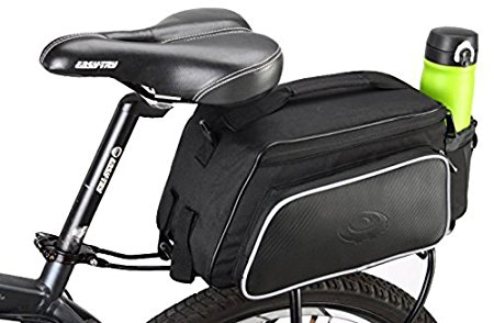 Waterproof Bike Bag Bicycle Saddle Bag Cycling Mountain Back Seat Rear Rack Trunk Bags Single Shoulder Bag