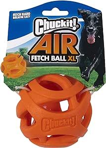 Chuckit Air Fetch Ball Dog Toy, Extra Large (3.5 Inch Diameter), for dogs over 100 lbs