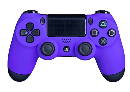 DualShock 4 Wireless Controller for PlayStation 4 - Soft Touch Purple PS4 - Added Grip for Long Gaming Sessions - Multiple Colors Available