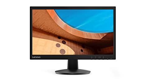 Lenovo D 22-10 21.5 inch Monitor with LED Display, TN Panel, VGA and HDMI Input Ports - 65E4KAC6IN (Raven Black)