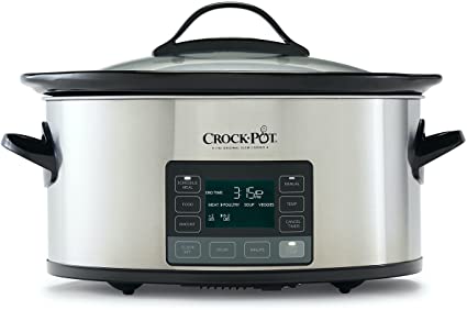 Crock-Pot® 6-Qt. Programmable MyTime™ Slow Cooker, Stainless Steel