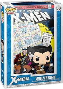 Funko Pop! Comic Cover: Marvel - X-Men: Days Of Future Past - (1981) Wolverine - Figura in Vinile da Collezione - Idea Regalo - Merchandising Ufficiale - Giocattoli per Bambini e Adulti - Movies Fans