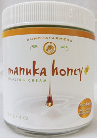 Buncha Farmers Manuka Honey Healing Cream 4 Oz