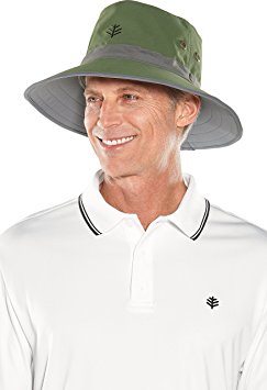 Coolibar UPF 50  Men's Matchplay Golf Hat - Sun Protective