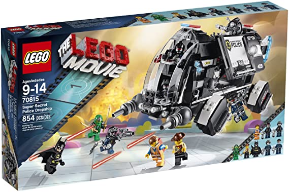 LEGO Movie 70815 Super Secret Police Dropship Building Set (Discontinued by Manufacturer)