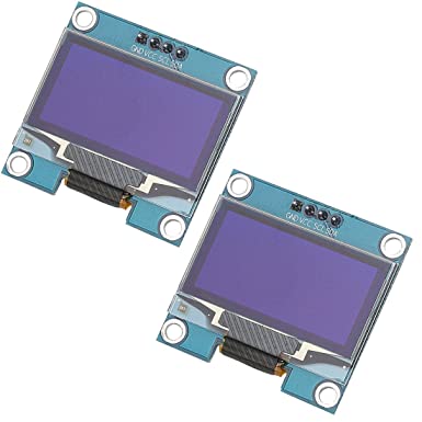 HiLetgo 2pcs 1.3" IIC I2C Serial 128x64 SSH1106 OLED LCD Display LCD Module for Arduino AVR PIC STM32