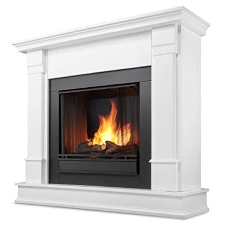 Silverton Gel Fireplace in White