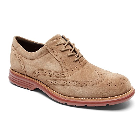 Rockport Mens Total Motion Fusion Wing Tip Oxford