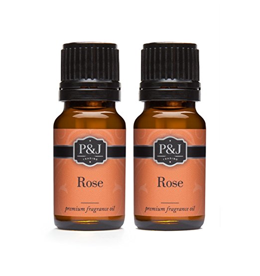 Rose Fragrance Oil - Premium Grade Scented Oil - 10ml - 2-Pack