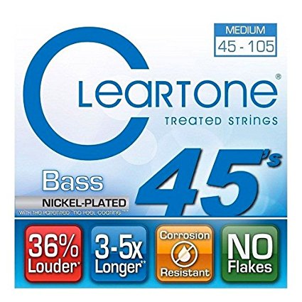 Cleartone Medium Bass .045-.105 Strings