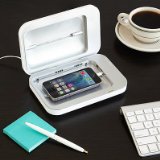 PhoneSoap Charger White - Phone UV Sanitizer and Universal Charger
