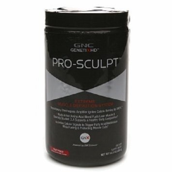 GNC GenetixHD Pro-Sculpt Extreme Muscle Definition System, Fruit Punch, 14.3 oz