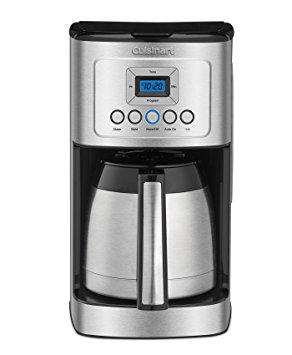 Cuisinart DCC-3400 12-Cup Programmable Thermal Coffeemaker, Stainless Steel