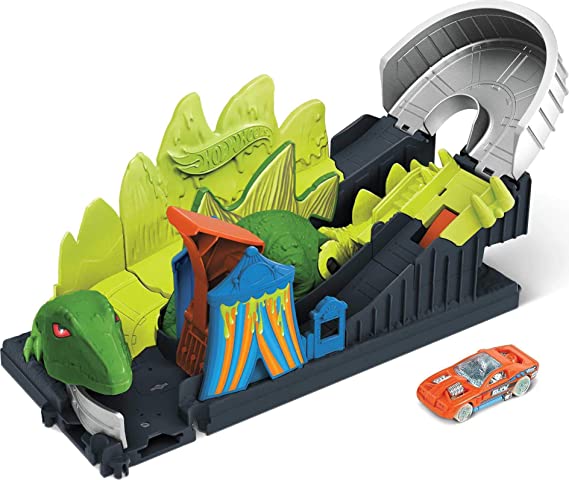 Hot Wheels Dino Coaster Attack, Playset (GTT68)