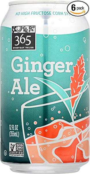 365 Everyday Value, Ginger Ale, 12 fl oz, 6 ct