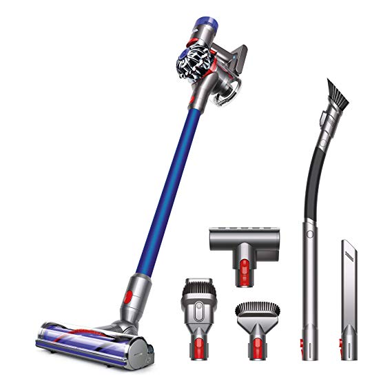 Dyson V7 Animalpro  Cordless Vacuum Cleaner - Extra Tools for Homes with Pets, HEPA Filter, Rechargeable, Lightweight, Powerful Suction, Blue