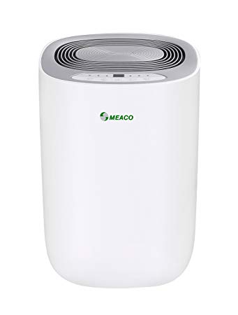 Meaco MeacoDry Dehumidifier ABC Range 12LS (Silver) Ultra-Quiet, Energy Efficient, Choice of Colours, – Beats Desiccant Dehumidifiers on Sound Levels – Ideal for Damp and Condensation in the Home