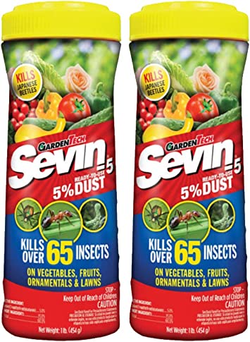 Garden Tech Dust Bug Killer Multiple Insects Rtu Carbaryl 1 Lb. (Pack of 2)