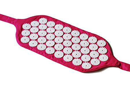Bed of Nails, Pink Original Acupressure Strap for Body Pain Treatment, Relaxation, Mindfulness